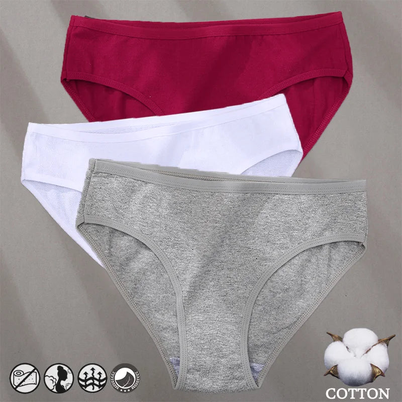 Cotton Panties Jacquard Design Pattern Women Panties Underwear