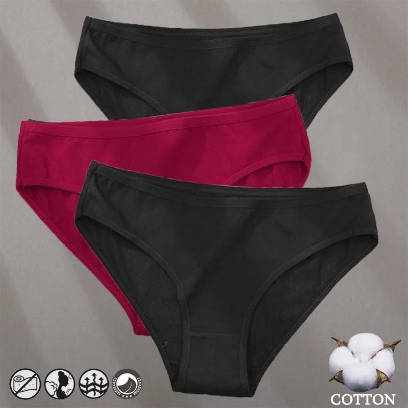 Cotton Panties Jacquard Design Pattern Women Panties Underwear