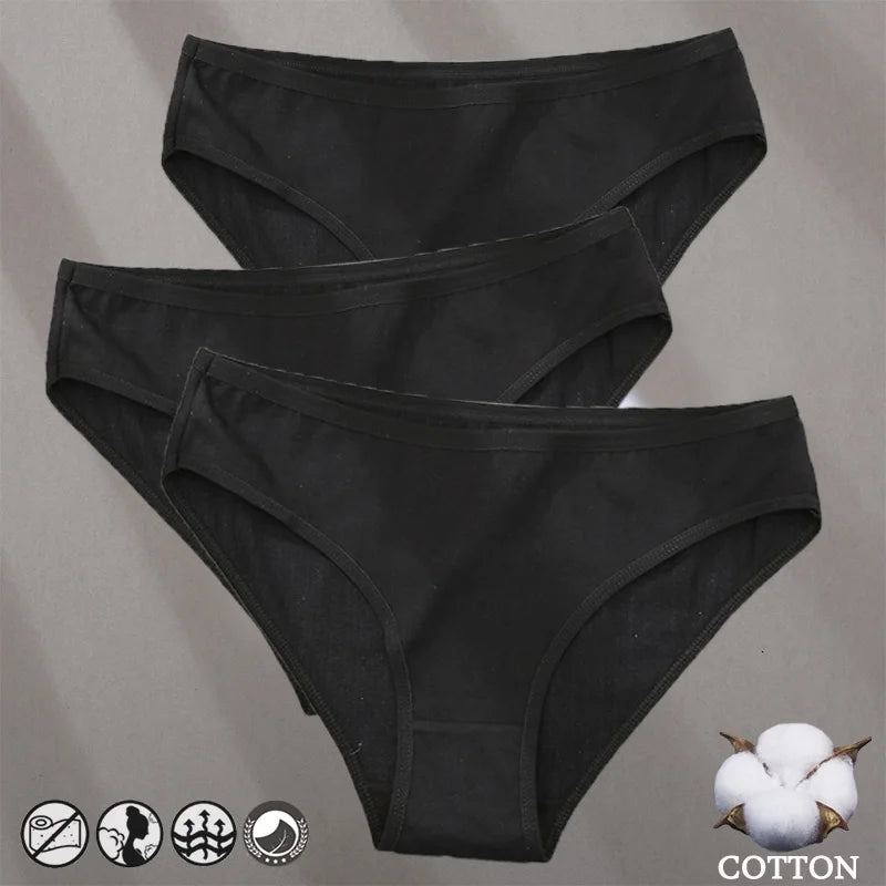 Cotton Panties Jacquard Design Pattern Women Panties Underwear