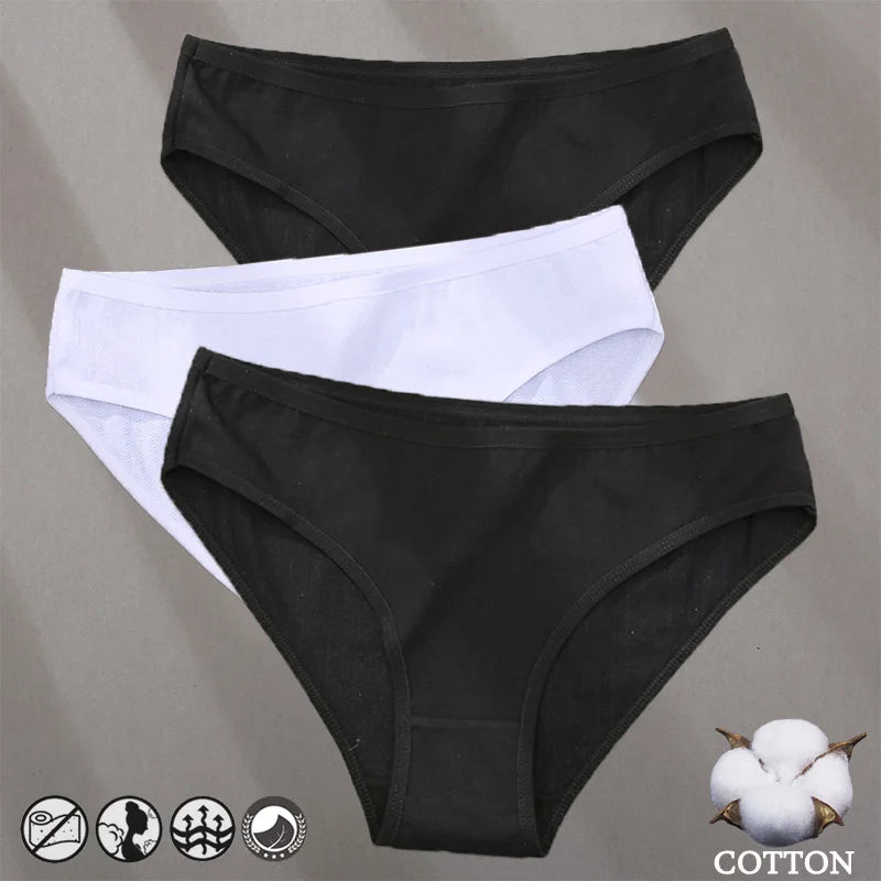 Cotton Panties Jacquard Design Pattern Women Panties Underwear