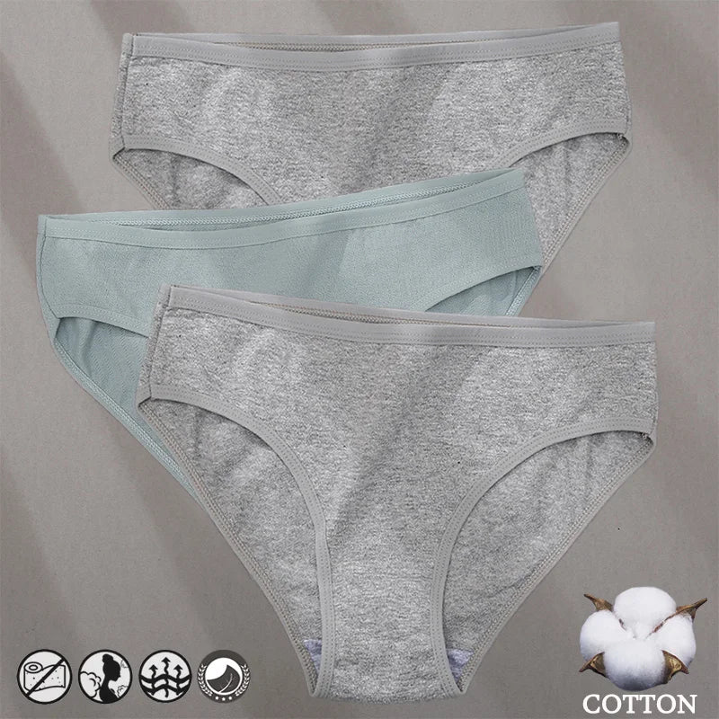 Cotton Panties Jacquard Design Pattern Women Panties Underwear