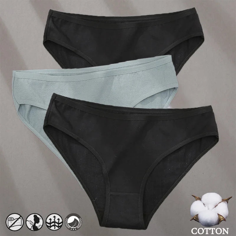 Cotton Panties Jacquard Design Pattern Women Panties Underwear