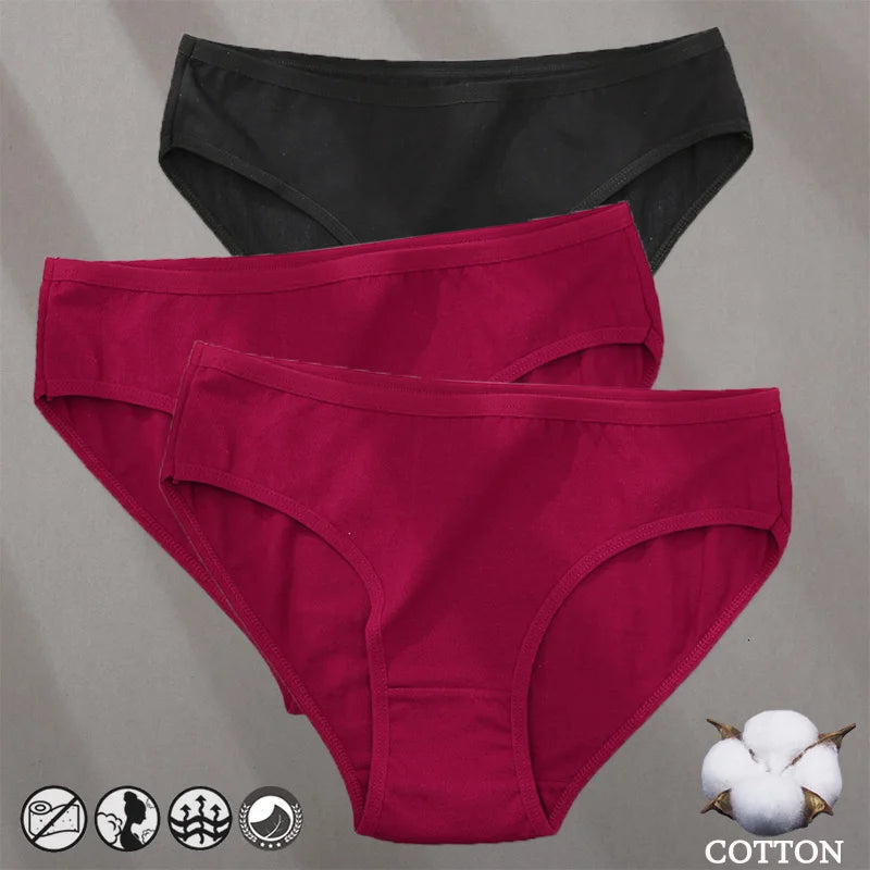 Cotton Panties Jacquard Design Pattern Women Panties Underwear