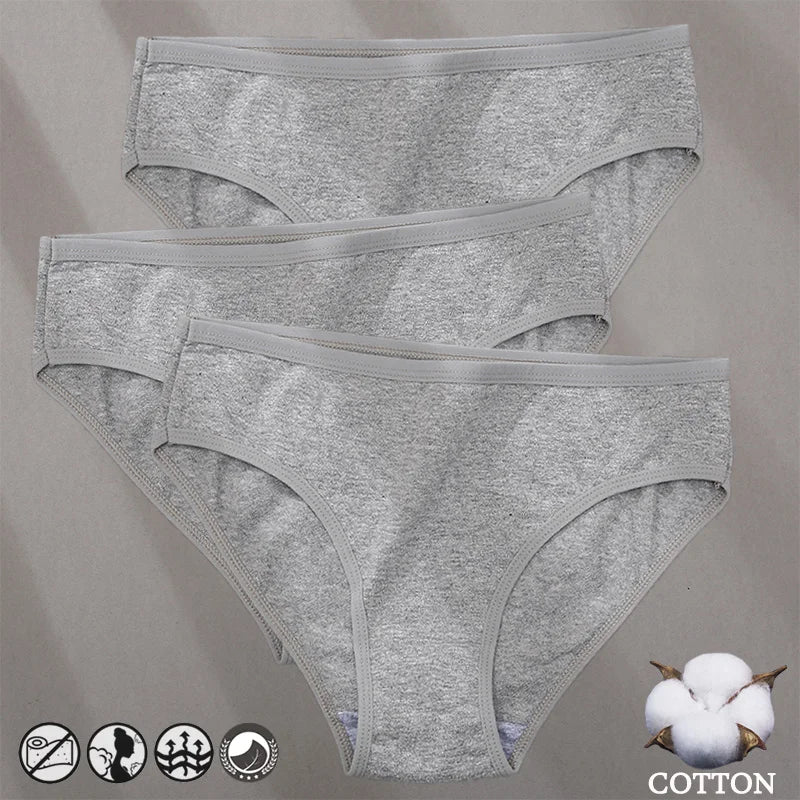 Cotton Panties Jacquard Design Pattern Women Panties Underwear