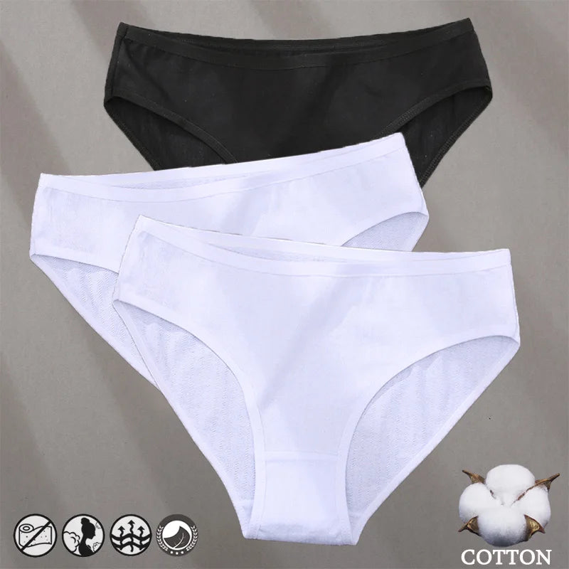 Cotton Panties Jacquard Design Pattern Women Panties Underwear