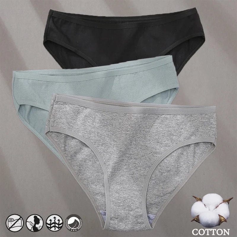 Cotton Panties Jacquard Design Pattern Women Panties Underwear