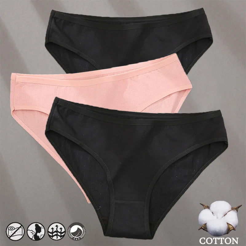 Cotton Panties Jacquard Design Pattern Women Panties Underwear
