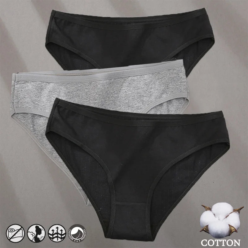 Cotton Panties Jacquard Design Pattern Women Panties Underwear