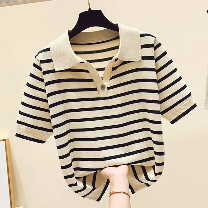 "St. Tropez" Strick-Polo