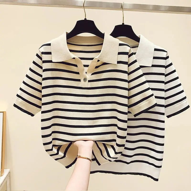 "St. Tropez" Strick-Polo