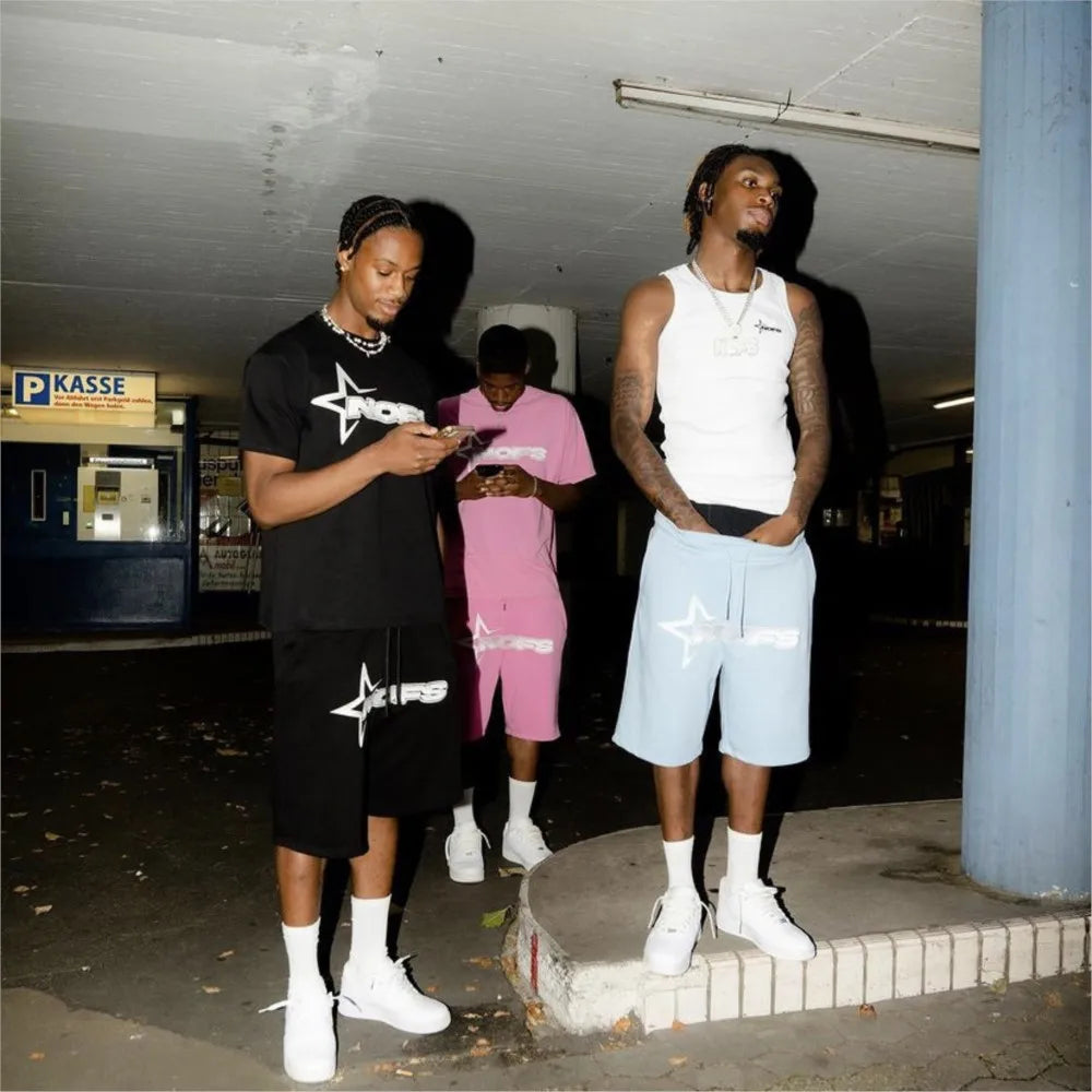 T-shirt Short Kpop Street Fashion