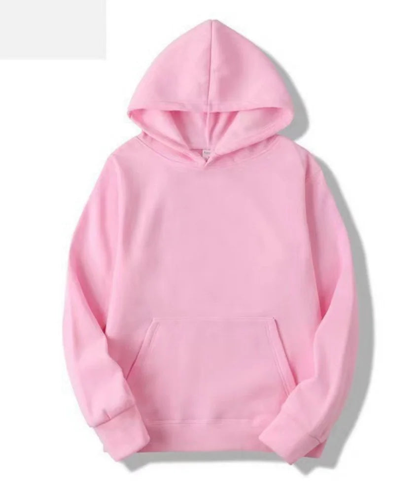 Plain Pullover Fleece Hoodies | Wholesale Hooded Sweatshirt Men