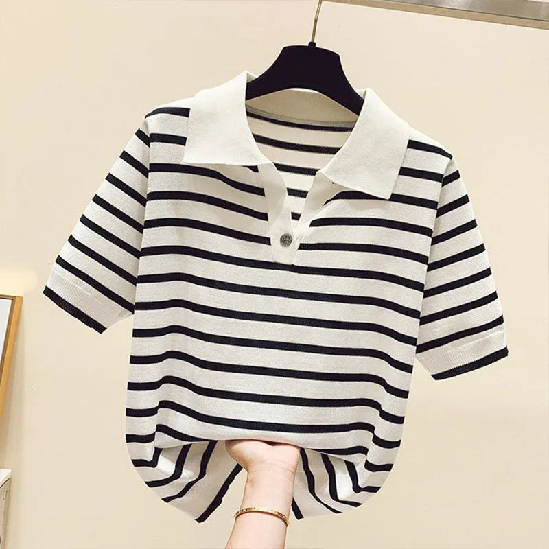 "St. Tropez" Strick-Polo