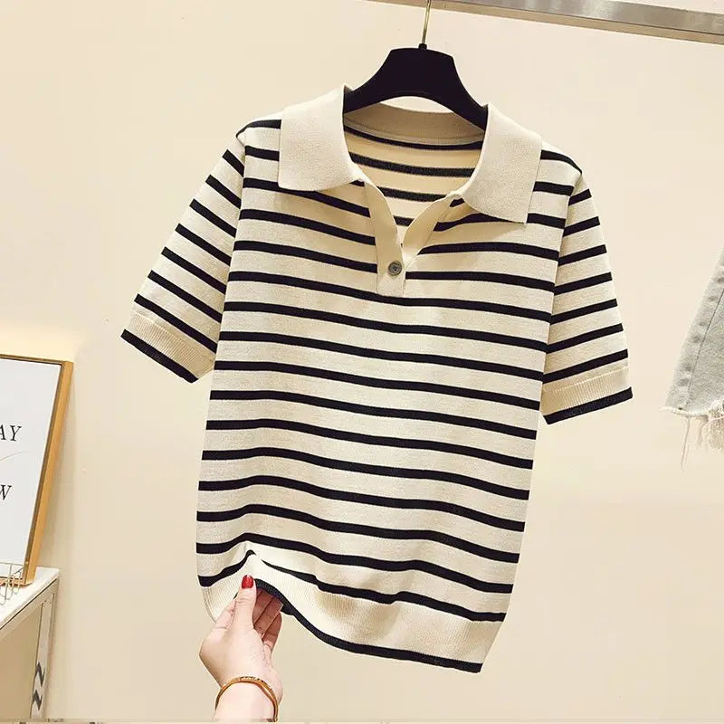 "St. Tropez" Strick-Polo