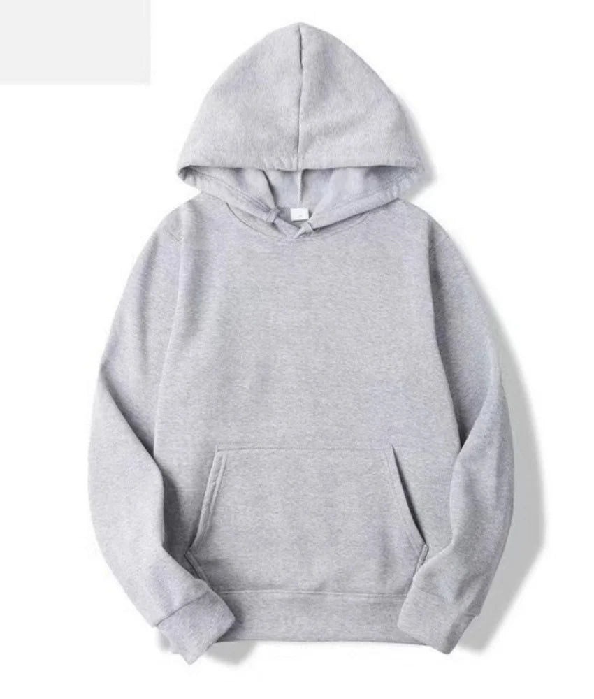 Plain Pullover Fleece Hoodies | Wholesale Hooded Sweatshirt Men