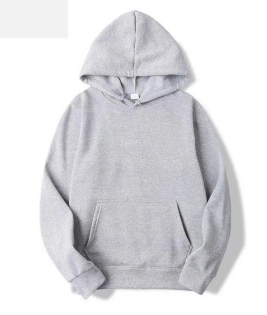 Plain Pullover Fleece Hoodies | Wholesale Hooded Sweatshirt Men