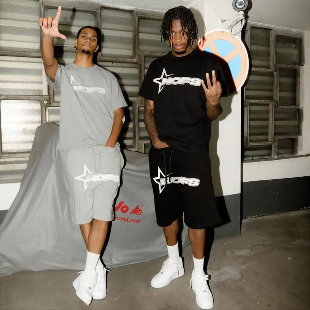 T-shirt Short Kpop Street Fashion