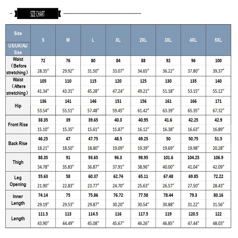 INCERUN Men Wide Leg Pants Elastic Waist Joggers