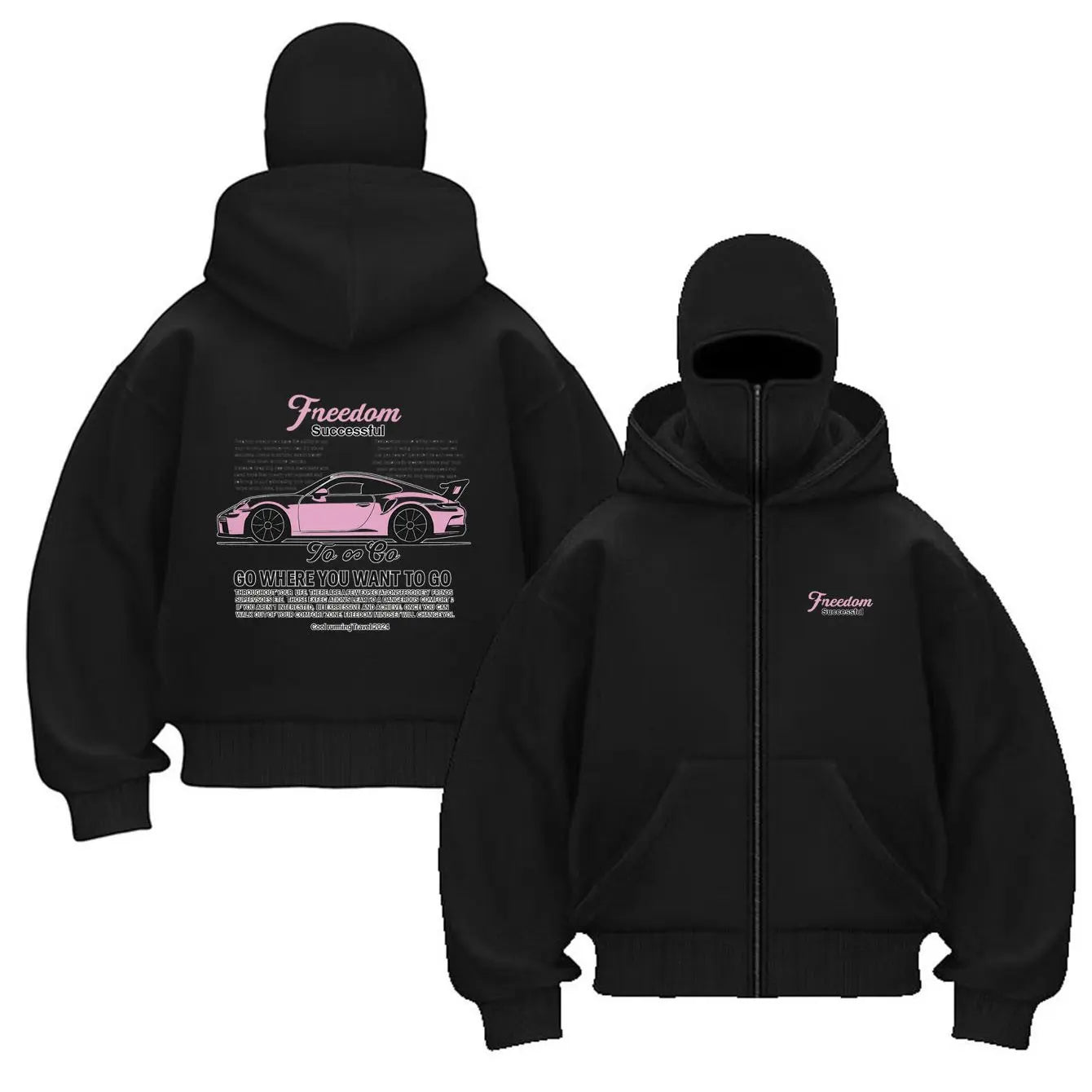 Midnight Racer Balaclava Jacket